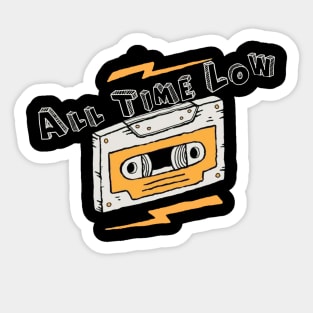 Vintage -All Time Low Sticker